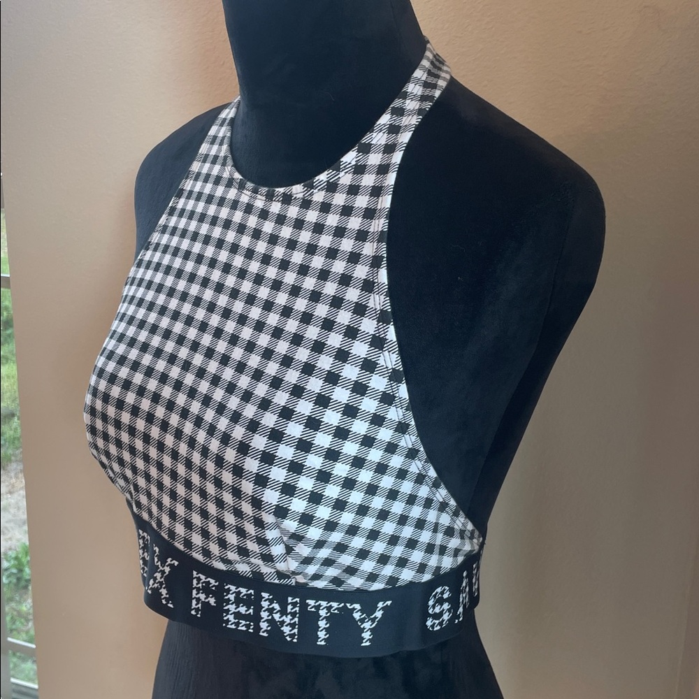 Savage X Fenty black white gingham bra - Picture 4 of 8